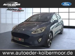 Chromablau (blau) Gebraucht 2021 Ford Fiesta Active X Kleinwagen | 16.990 € (Fairer Preis)
