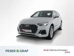 Gletscherweiß metallic Gebraucht 2023 Audi Q5 Sportback S-Line SUV | 45.220 € (Guter Preis)