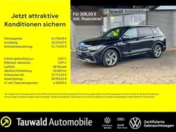 Schwarz (deep black perleffekt) Gebraucht 2024 VW Tiguan Allspace R-line SUV | 41.930 € (Guter Preis)