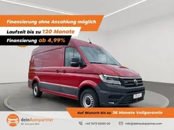 Kirschrot Gebraucht 2022 VW e-Crafter Van | 20.350 € (Guter Preis)