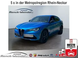 Blau Gebraucht 2023 Alfa Romeo Stelvio Competizione SUV | 47.989 € (Teuer)