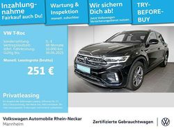 Schwarz Gebraucht 2024 VW T-Roc R-line SUV | 30.992 € (Fairer Preis)