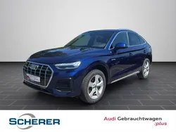 Navarrablau metallic (metallic) Gebraucht 2024 Audi Q5 Sportback Business SUV | 51.990 € (Fairer Preis)