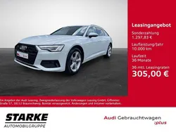 Gletscherweiß metallic Gebraucht 2024 Audi A6 Advanced Plus Kombi | 43.430 €