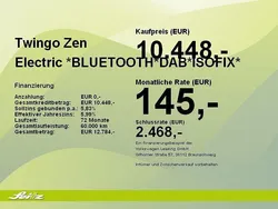 Weiß Gebraucht 2022 Renault Twingo Zen Kleinwagen | 10.448 € (Guter Preis)