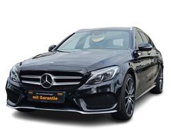 Schwarz Gebraucht 2017 Mercedes C250 AMG line Kombi | 17.180 € (Guter Preis)