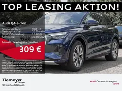 Blau Gebraucht 2024 Audi Q4 e-tron Advanced SUV | 39.470 € (Guter Preis)