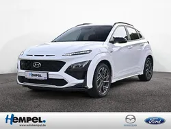 Weiss / atlas white Gebraucht 2023 Hyundai Kona N Line SUV | 26.990 € (Fairer Preis)