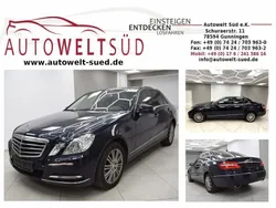Tansanitblau metallic Gebraucht 2010 Mercedes E350 Elegance Limousine | 10.900 € (Guter Preis)