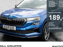 Blau Neu 2025 Skoda Karoq SportLine SUV | 38.480 € (Etwas zu teuer)