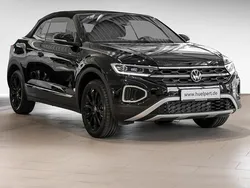 Schwarz Gebraucht 2022 VW T-Roc Cabriolet Style Cabrio | 22.795 € (Fairer Preis)