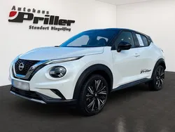 Pearl white/kontrast black Gebraucht 2024 Nissan Juke SUV | 29.900 €