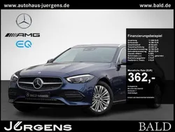 Metalliclack sodalithblau Gebraucht 2024 Mercedes C220 Avantgarde Kombi | 38.880 € (Guter Preis)