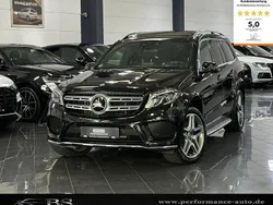 Obsidianschwarz metalliclack Gebraucht 2018 Mercedes GLS350 AMG line SUV | 51.990 € (Etwas zu teuer)