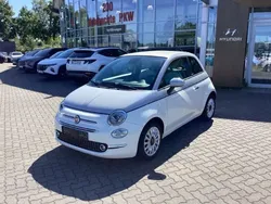 Weiss Gebraucht 2021 Fiat 500C Dolcevita Cabrio | 13.990 € (Fairer Preis)