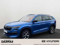 Blau Gebraucht 2022 Skoda Kodiaq SportLine SUV | 36.990 € (Guter Preis)