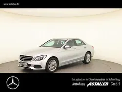 Iridiumsilber metallic (metallic) Gebraucht 2017 Mercedes C200 Exclusive Limousine | 17.489 € (Fairer Preis)
