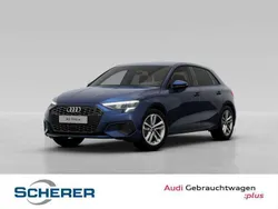 Navarrablau metallic Gebraucht 2023 Audi A3 e-tron Kleinwagen | 29.490 € (Etwas zu teuer)