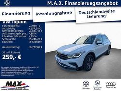 Pure white Gebraucht 2023 VW Tiguan Move SUV | 27.989 € (Fairer Preis)