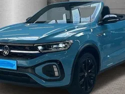 Blau Gebraucht 2022 VW T-Roc Cabriolet R-line Cabrio | 29.750 €