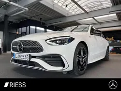 Unilack polarweiß Gebraucht 2025 Mercedes C220 AMG Kombi | 57.444 €