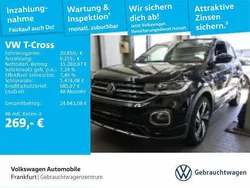 Schwarz Gebraucht 2022 VW T-Cross Style SUV | 20.850 € (Fairer Preis)
