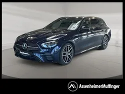Blau Gebraucht 2021 Mercedes E300 AMG Limousine | 34.277 € (Superpreis)