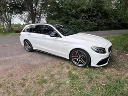 Weiß Gebraucht 2017 Mercedes C63S AMG Night Kombi | 57.000 € (Teuer)