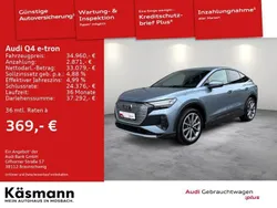 Geysirblau metallic (metallic) Gebraucht 2022 Audi e-tron Sportback SUV | 34.960 € (Teuer)