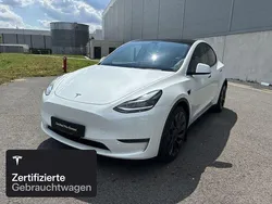 Weiß Gebraucht 2022 Tesla Model Y Performance SUV | 41.100 € (Fairer Preis)