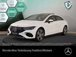 Weiß Gebraucht 2024 Mercedes EQE300 Avantgarde Limousine | 48.990 € (Superpreis)