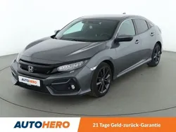 Grau Gebraucht 2021 Honda Civic Elegance Kombi | 17.150 € (Superpreis)