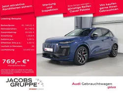 Ascariblau metallic Gebraucht 2024 Audi SQ6 e-tron Ambiente SUV | 79.980 € (Fairer Preis)