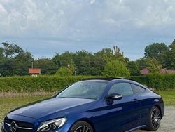Blau Gebraucht 2017 Mercedes C200 AMG Coupé | 20.900 € (Etwas zu teuer)