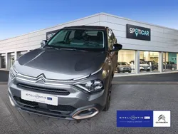 Platinumgrau platinumgrau Gebraucht 2024 Citroën e-C4 Shine Limousine | 20.980 € (Superpreis)