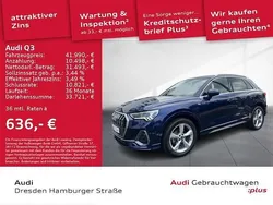Navarrablau metallic Gebraucht 2024 Audi Q3 S-Line SUV | 41.990 € (Fairer Preis)