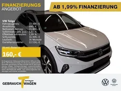 Weiß Gebraucht 2023 VW Taigo Style SUV | 22.390 € (Guter Preis)