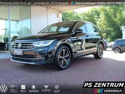 Deep black (metallic) Gebraucht 2022 VW Tiguan Elegance SUV | 28.630 € (Fairer Preis)