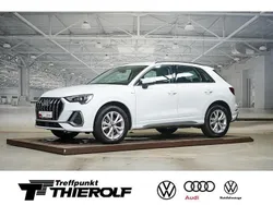 Gletscherweiß metallic Gebraucht 2021 Audi Q3 S-Line SUV | 29.880 € (Guter Preis)