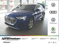 Blau metallic Gebraucht 2021 Audi e-tron S-Line SUV | 49.990 €