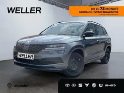 113) quartz grey metallic (grau Gebraucht 2021 Skoda Karoq SportLine SUV | 28.990 € (Superpreis)