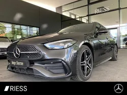 Metalliclack graphitgrau Gebraucht 2025 Mercedes C220 AMG Kombi | 42.900 € (Etwas zu teuer)