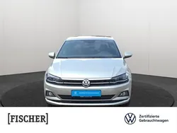 Silber Gebraucht 2019 VW Polo Highline Kleinwagen | 16.822 € (Fairer Preis)
