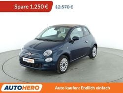 Blau Gebraucht 2020 Fiat 500C Lounge Cabrio | 11.320 € (Fairer Preis)