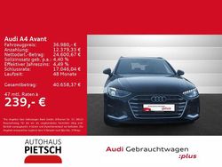 Mythosschwarz metallic Gebraucht 2024 Audi A4 Advanced Plus Kombi | 36.980 € (Fairer Preis)