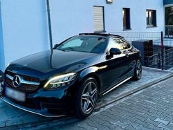 Schwarz Gebraucht 2018 Mercedes C200 AMG line Coupé | 29.000 € (Teuer)