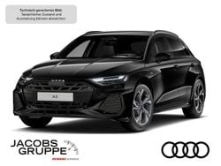 Schwarz Neu 2025 Audi A3 Sportback e-tron S-Line Limousine | 54.890 € (Teuer)