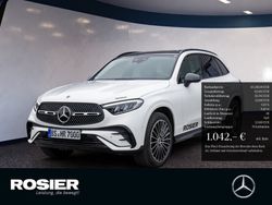 Weiss / polarweiß Gebraucht 2024 Mercedes GLC220 AMG line SUV | 63.240 € (Fairer Preis)