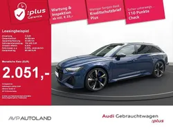Ascariblau metallic Gebraucht 2024 Audi RS6 Ambiente Kombi | 154.440 €