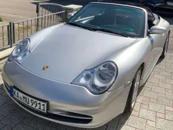 Silber Gebraucht 2004 Porsche 911 Carrera Cabriolet Cabrio | 49.900 € (Teuer)